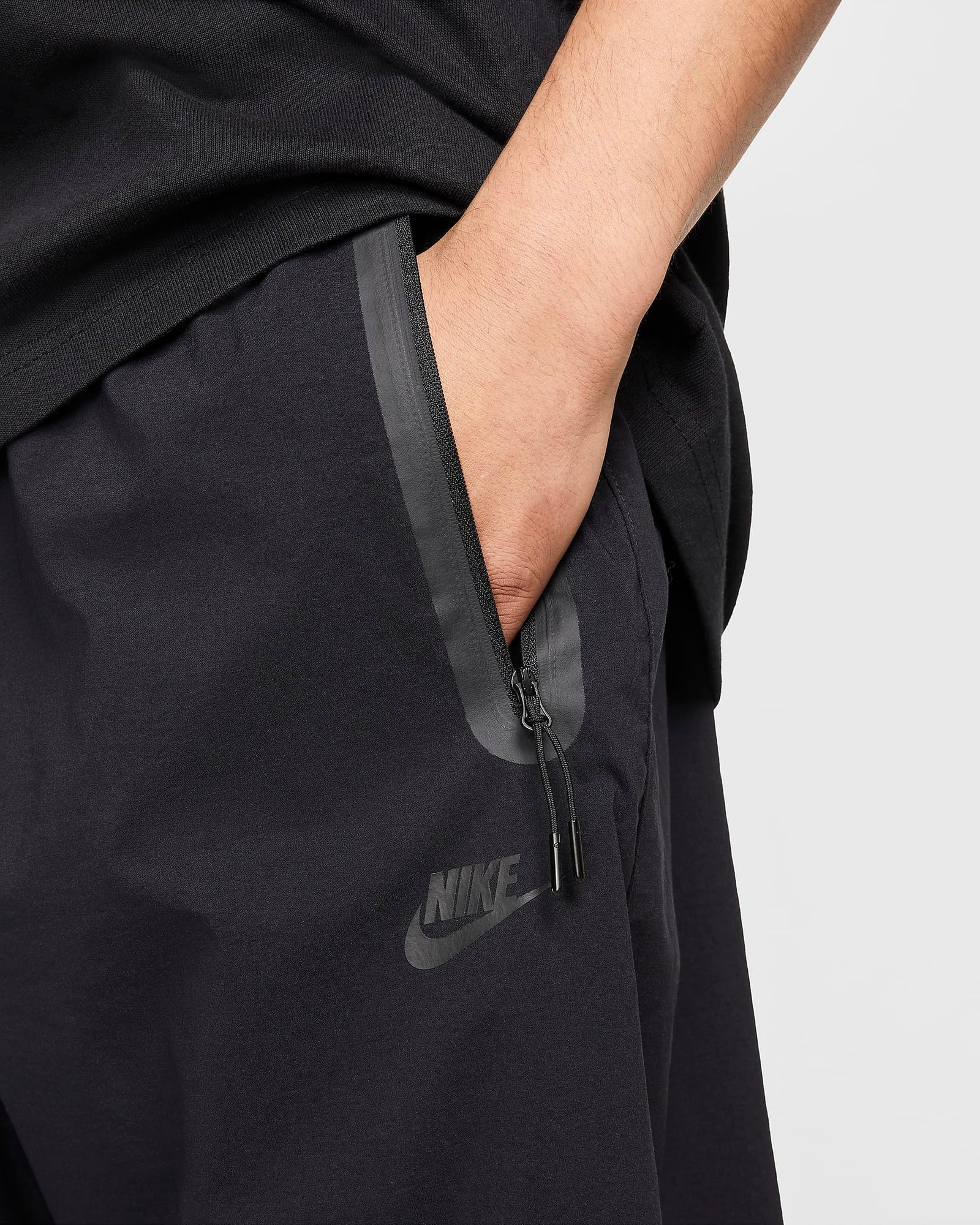 Nike Tech Men's Woven Oversized Pants - HM7158-010-NIKE by Nike | Available at Niky's Sports