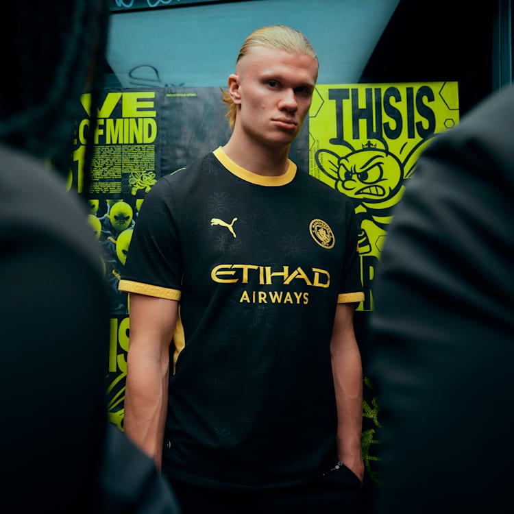 PUMA Manchester City Away Authentic Men's Soccer Jersey