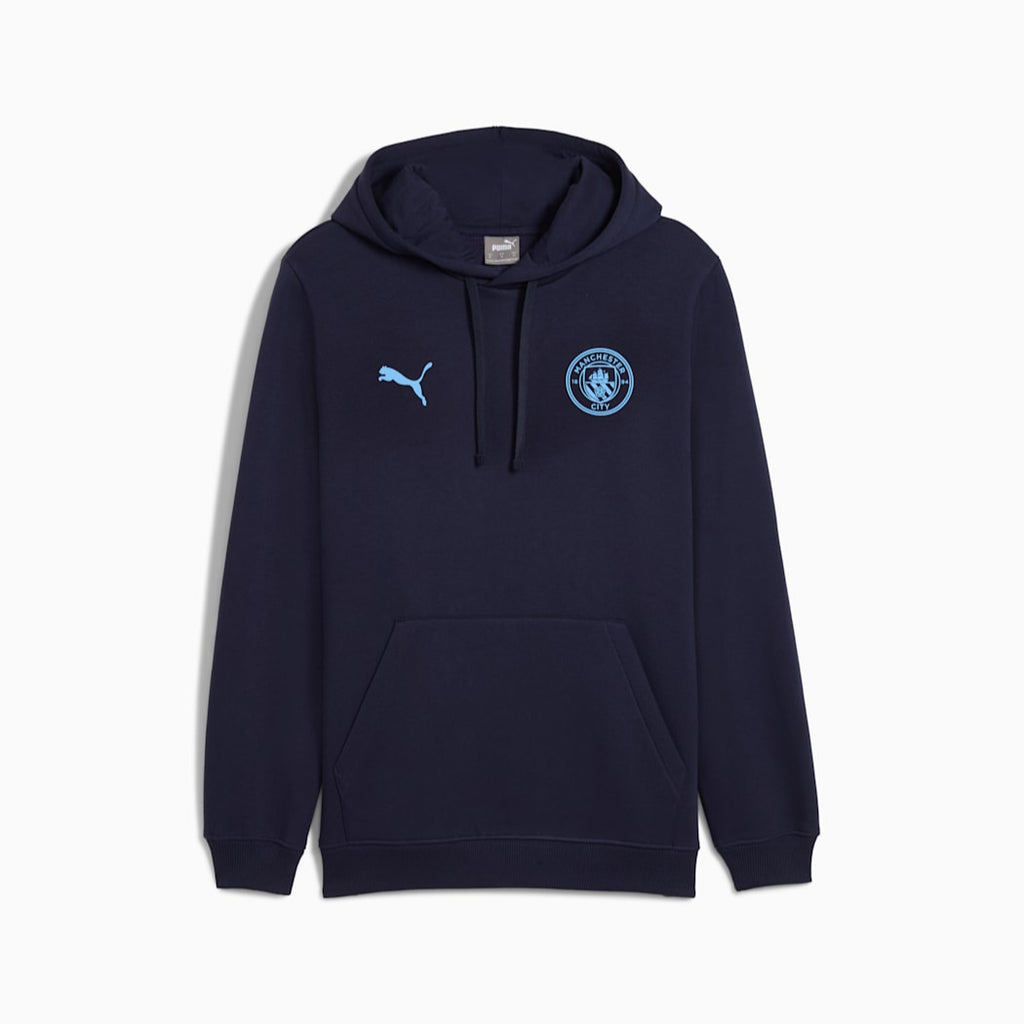 Puma Manchester City FtblEssentials Hoodie Men - 782707-20-PUMA by Puma | Available at Niky's Sports