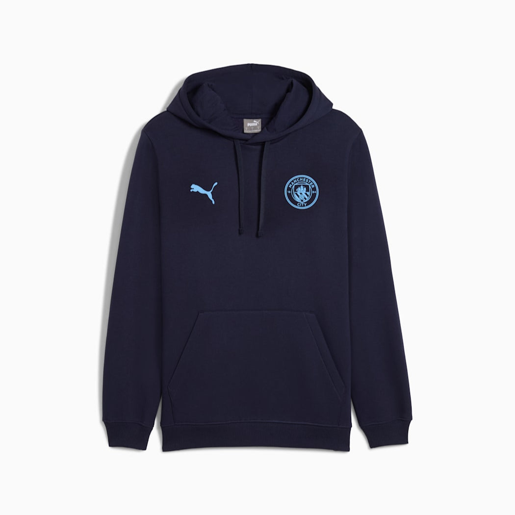 Puma Manchester City FtblEssentials Hoodie Men - 782707-20-PUMA by Puma | Available at Niky's Sports