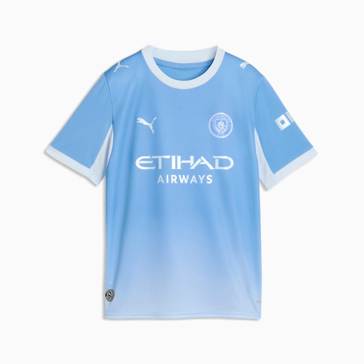 Puma Manchester City Home Big Kids' Soccer Jersey - 784329-01 by Puma | Available at Niky's Sports