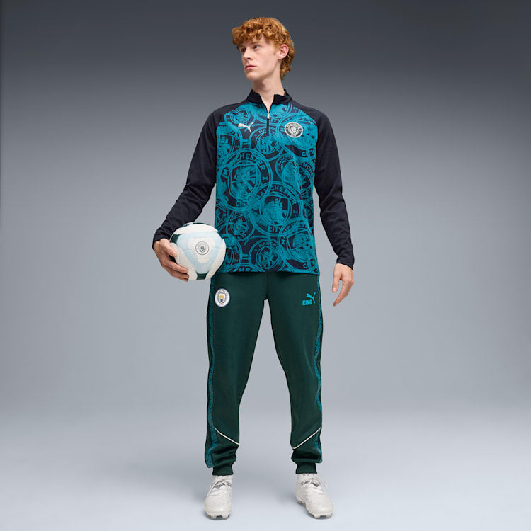 Puma Manchester City FC 1/4 Zip Top - 785781-04-PUMA by Puma | Available at Niky's Sports