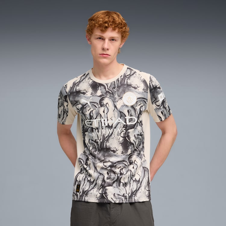 Manchester City x Year of the Horse Men's Soccer Jersey - 785894-02-PUMA by Puma | Available at Niky's Sports
