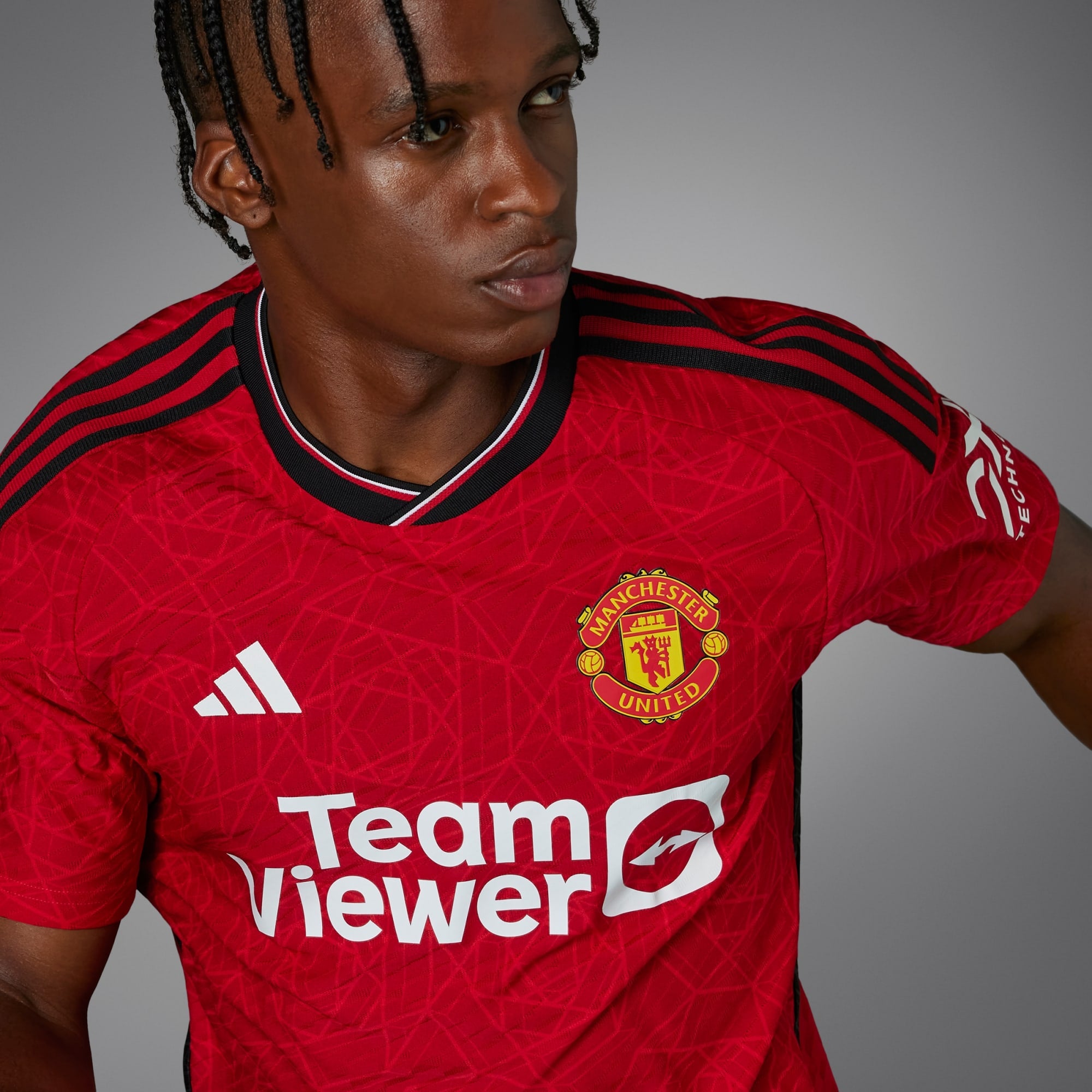 adidas MANCHESTER UNITED 23/24 HOME AUTHENTIC JERSEY