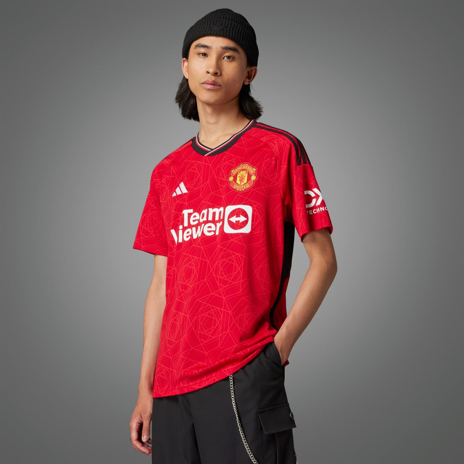 adidas MANCHESTER UNITED 23/24 HOME JERSEY - IP1726-ADIDAS by adidas | Available at Niky's Sports