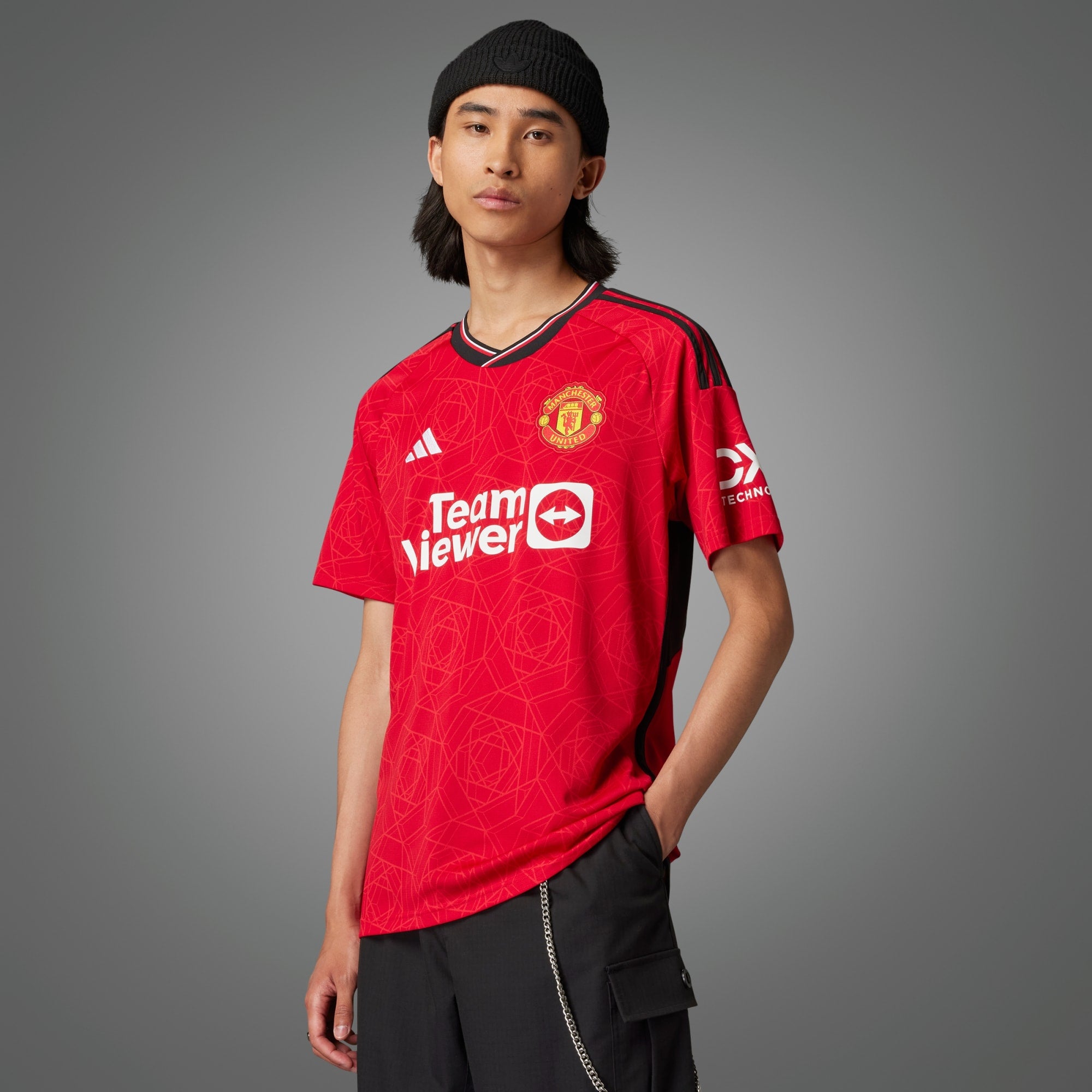 adidas MANCHESTER UNITED 23/24 HOME JERSEY - IP1726-ADIDAS by adidas | Available at Niky's Sports