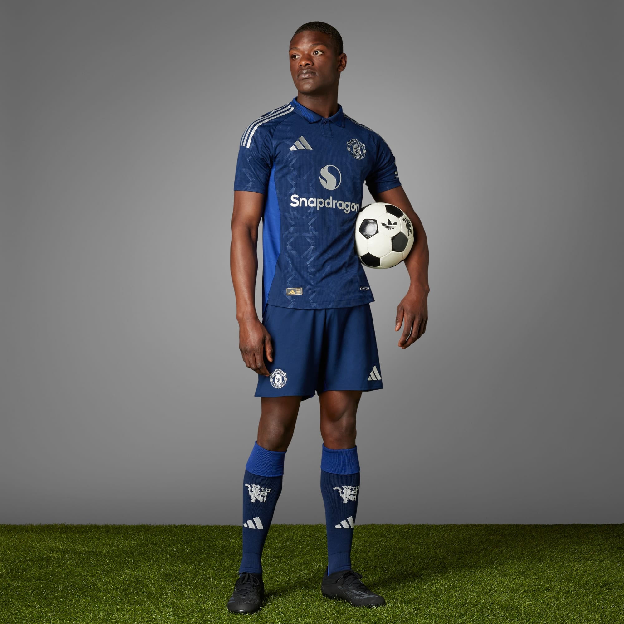 adidas MANCHESTER UNITED 24/25 MEN'S AWAY AUTHENTIC JERSEY - IU1391-ADIDAS by adidas | Available at Niky's Sports