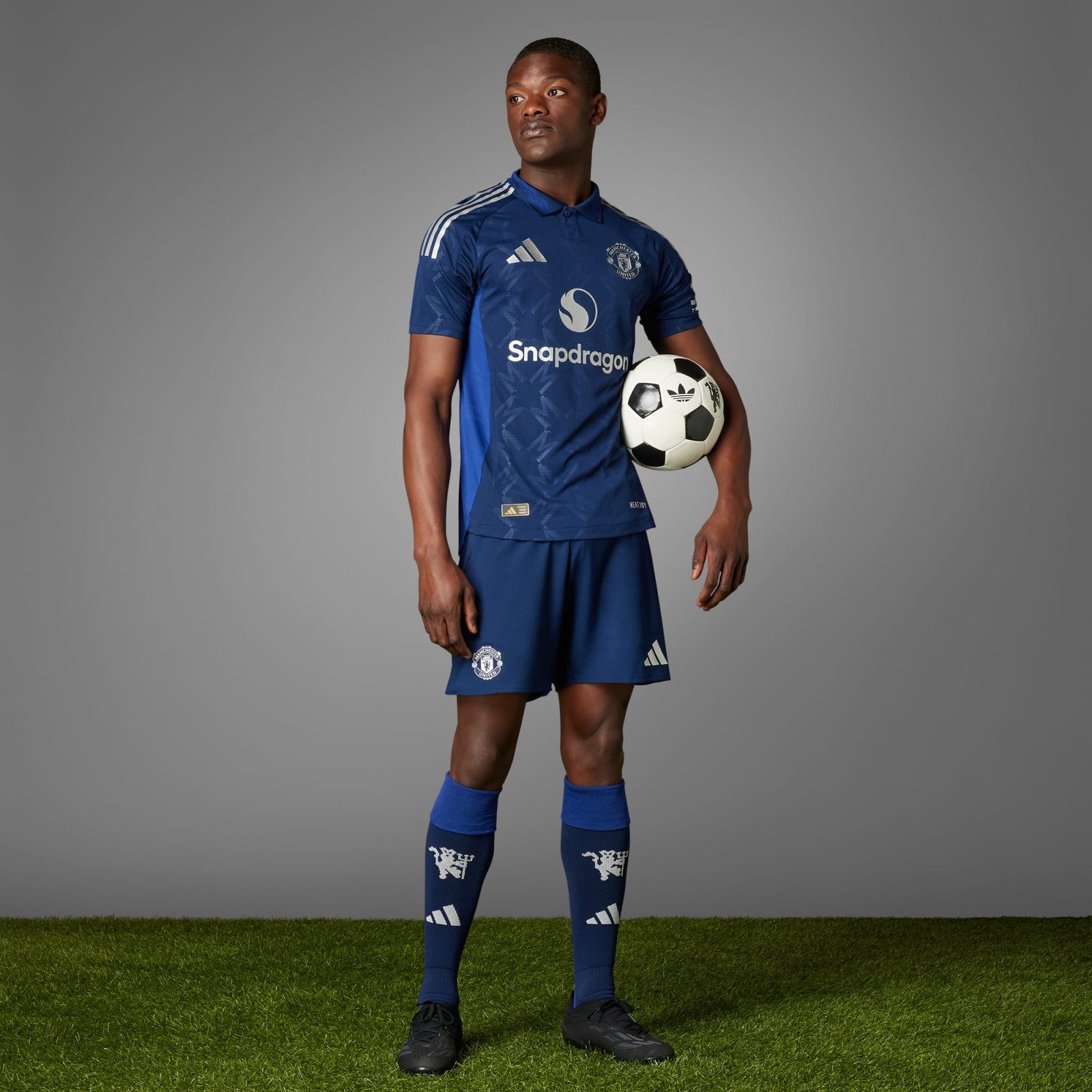 adidas MANCHESTER UNITED 24/25 MEN'S AWAY AUTHENTIC JERSEY - IU1391-ADIDAS by adidas | Available at Niky's Sports