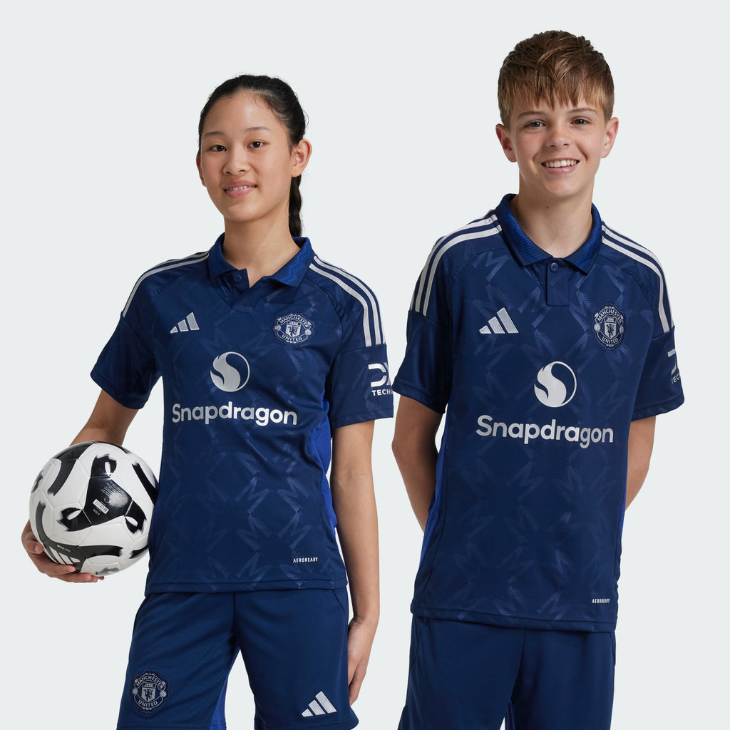 adidas MANCHESTER UNITED 24/25 AWAY JERSEY KIDS - IT1957-ADIDAS by adidas | Available at Niky's Sports