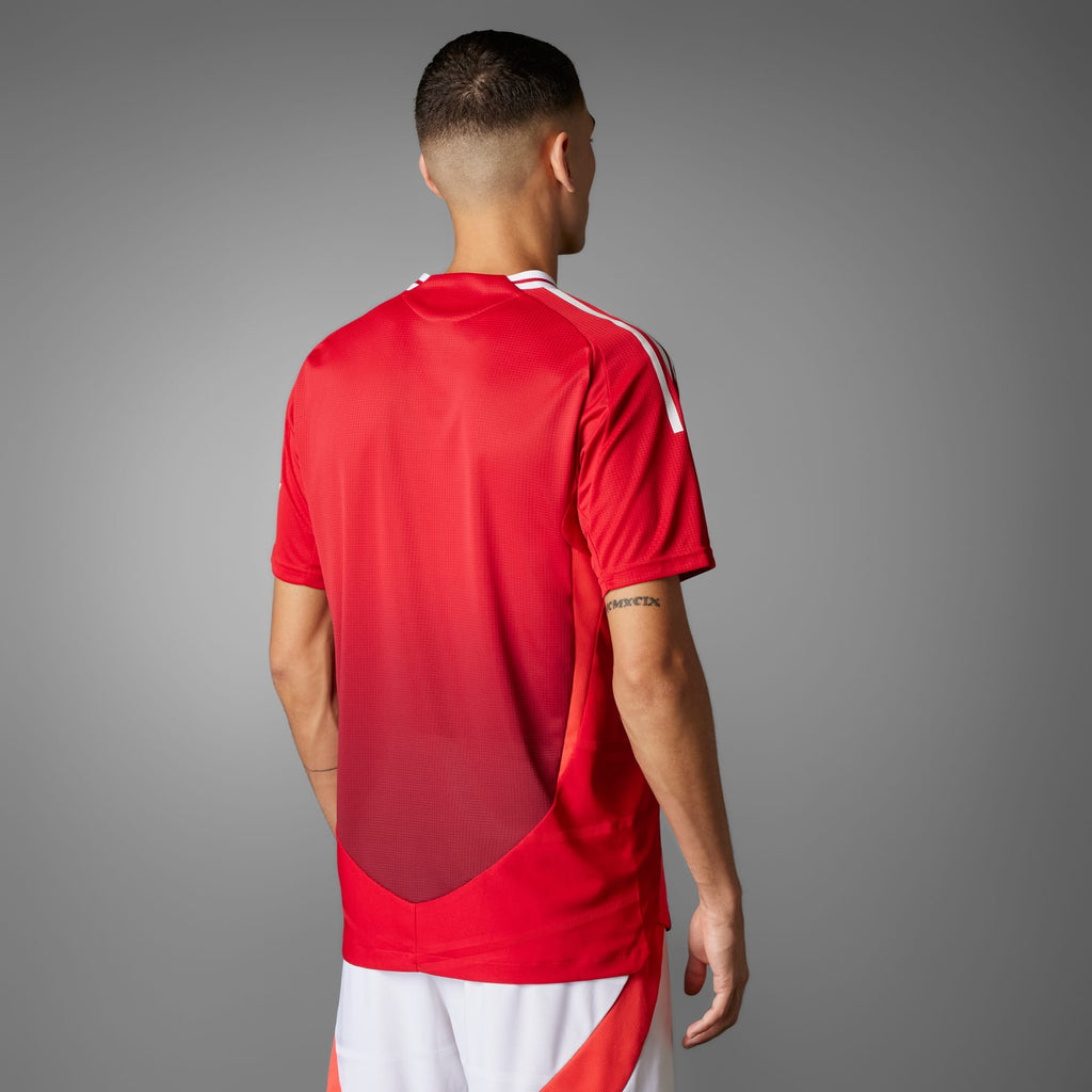 adidas MANCHESTER UNITED 24/25 MEN'S HOME AUTHENTIC JERSEY - JF1291-ADIDAS by adidas | Available at Niky's Sports
