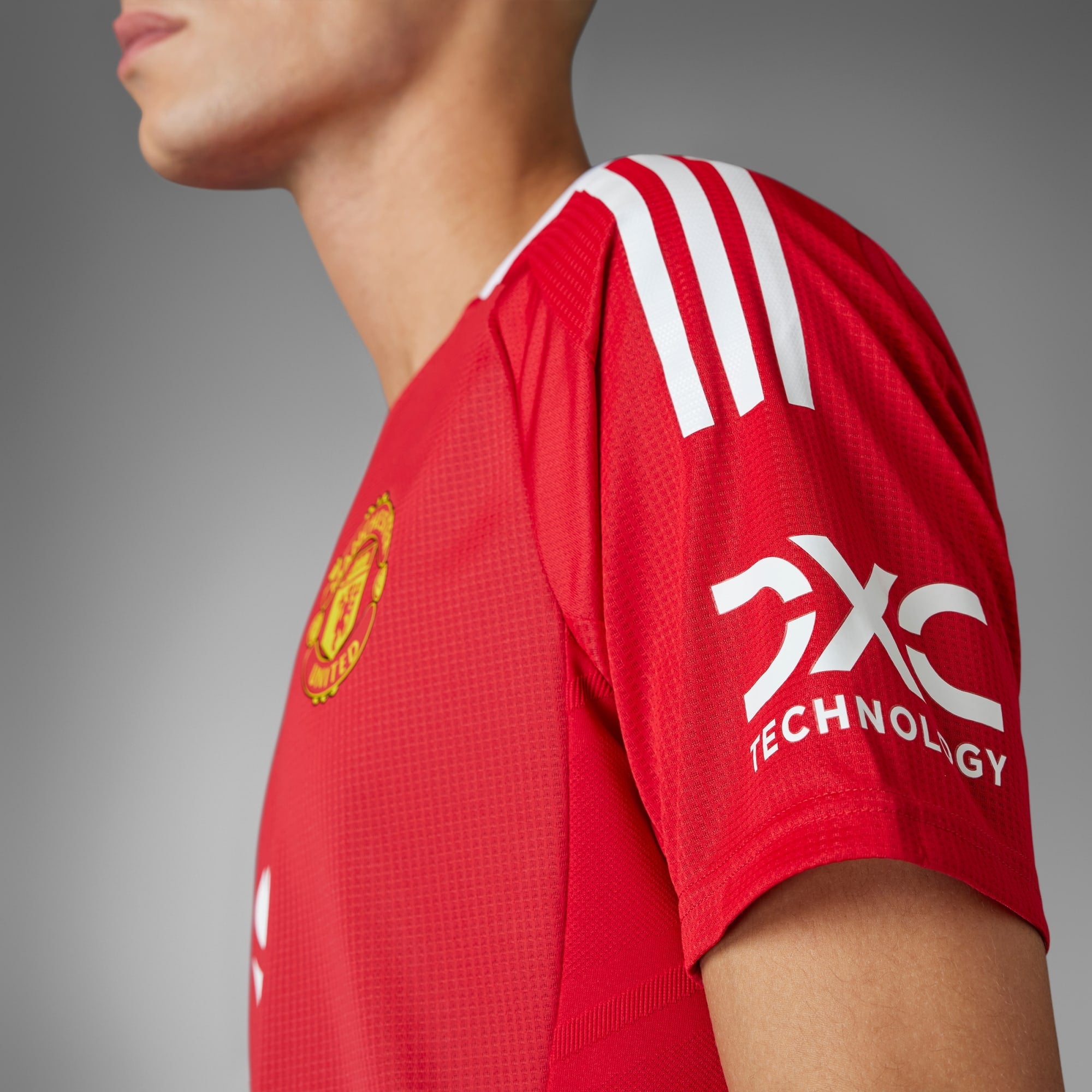 adidas MANCHESTER UNITED 24/25 MEN'S HOME AUTHENTIC JERSEY