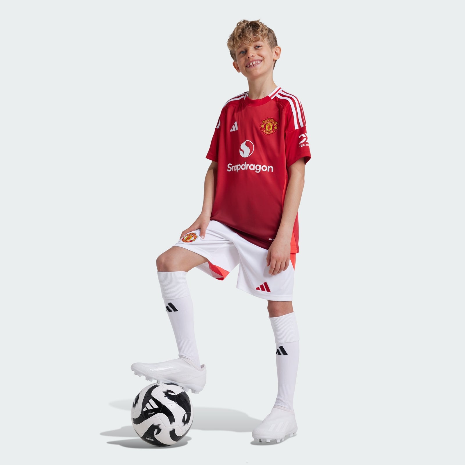 adidas MANCHESTER UNITED 24/25 HOME JERSEY KIDS - IT1972-ADIDAS by adidas | Available at Niky's Sports