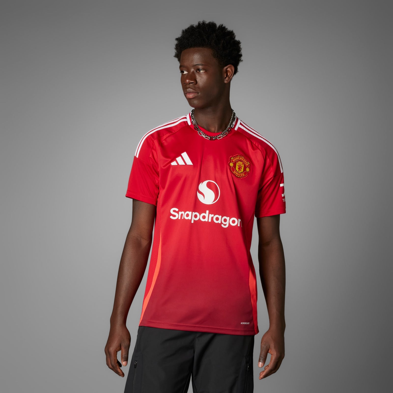 adidas MANCHESTER UNITED 24/25 MEN'S HOME JERSEY - IU1397-ADIDAS by adidas | Available at Niky's Sports