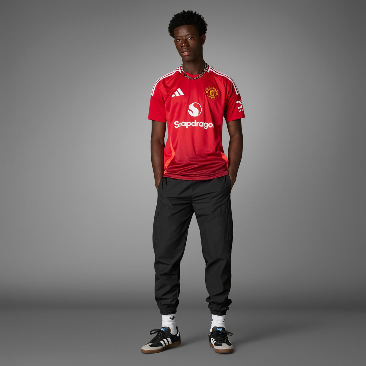 adidas MANCHESTER UNITED 24/25 MEN'S HOME JERSEY - IU1397-ADIDAS by adidas | Available at Niky's Sports