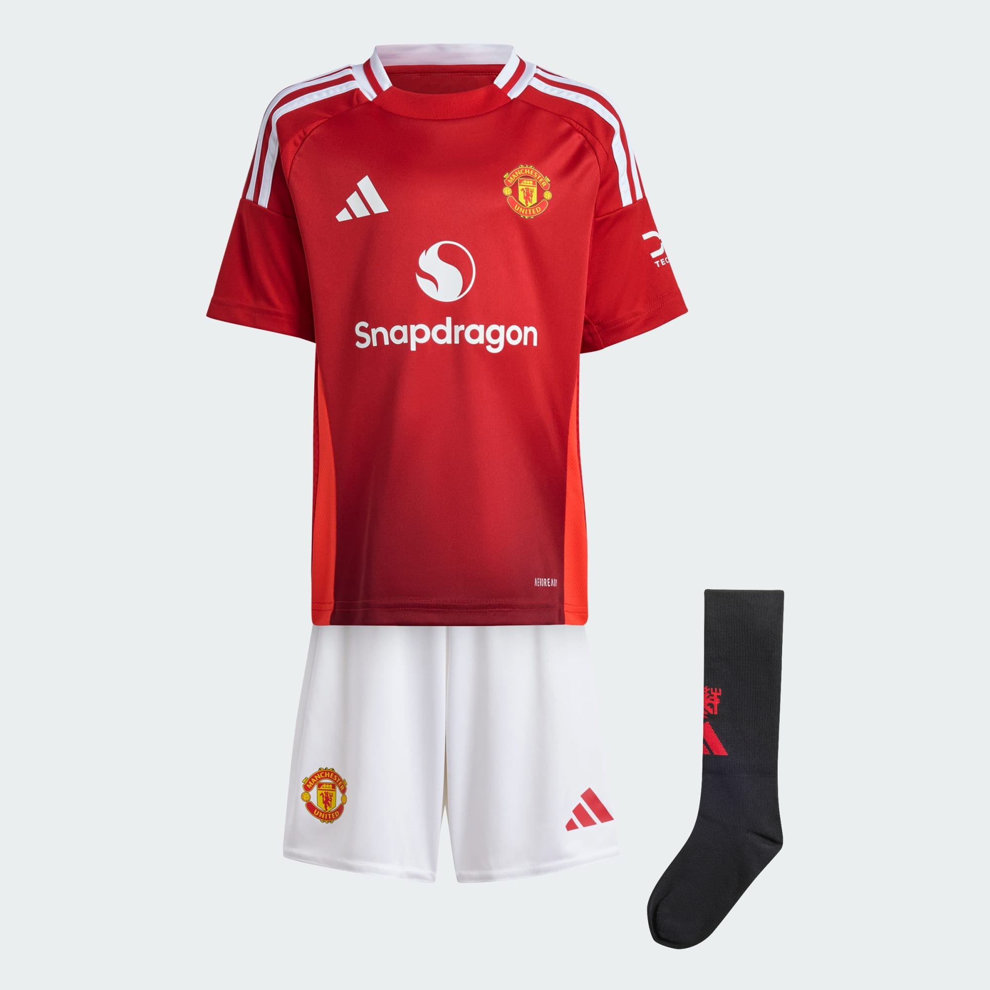 adidas Manchester United Home Mini Kit 24/25 | adidas soccer | MUFC