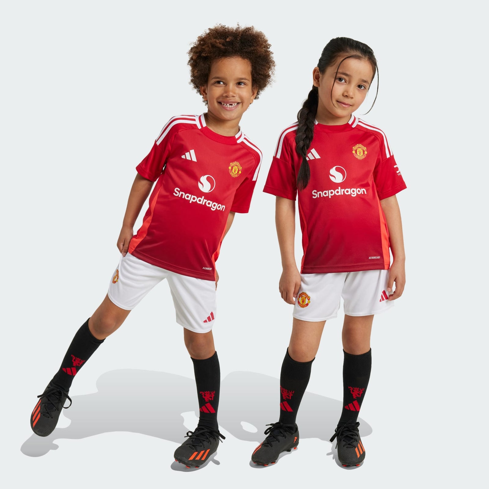 Adidas Manchester United 24/25 Home Mini Kit Kids - IT1980-ADIDAS by adidas | Available at Niky's Sports