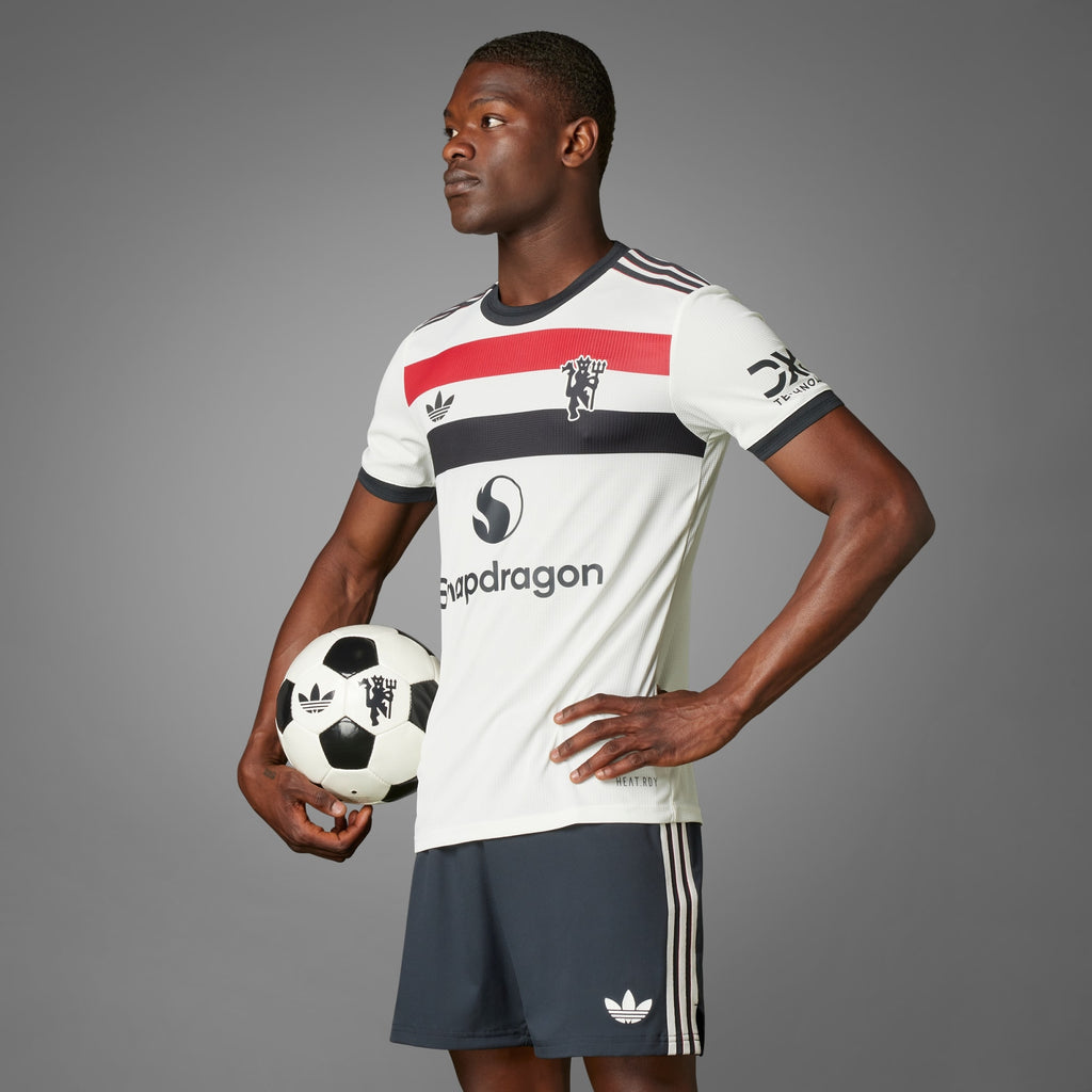 adidas MANCHESTER UNITED 24/25 MEN'S THIRD AUTHENTIC JERSEY - IY7814-ADIDAS by adidas | Available at Niky's Sports