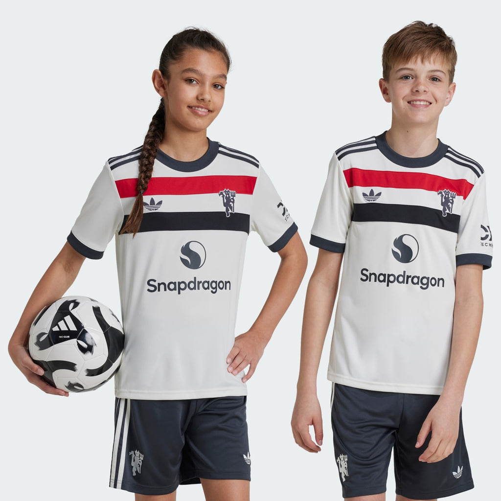 adidas MANCHESTER UNITED 24/25 THIRD JERSEY KIDS - IY7804-ADIDAS by adidas | Available at Niky's Sports