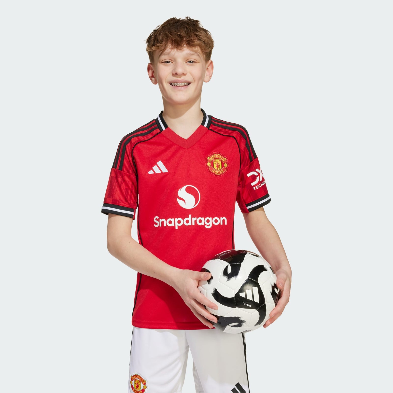 adidas Manchester United 25/26 Home Jersey Kids - JP3013-ADIDAS by adidas | Available at Niky's Sports