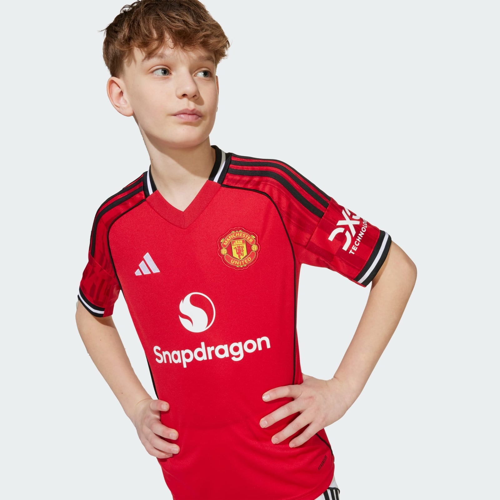 adidas Manchester United 25/26 Home Jersey Kids - JP3013-ADIDAS by adidas | Available at Niky's Sports