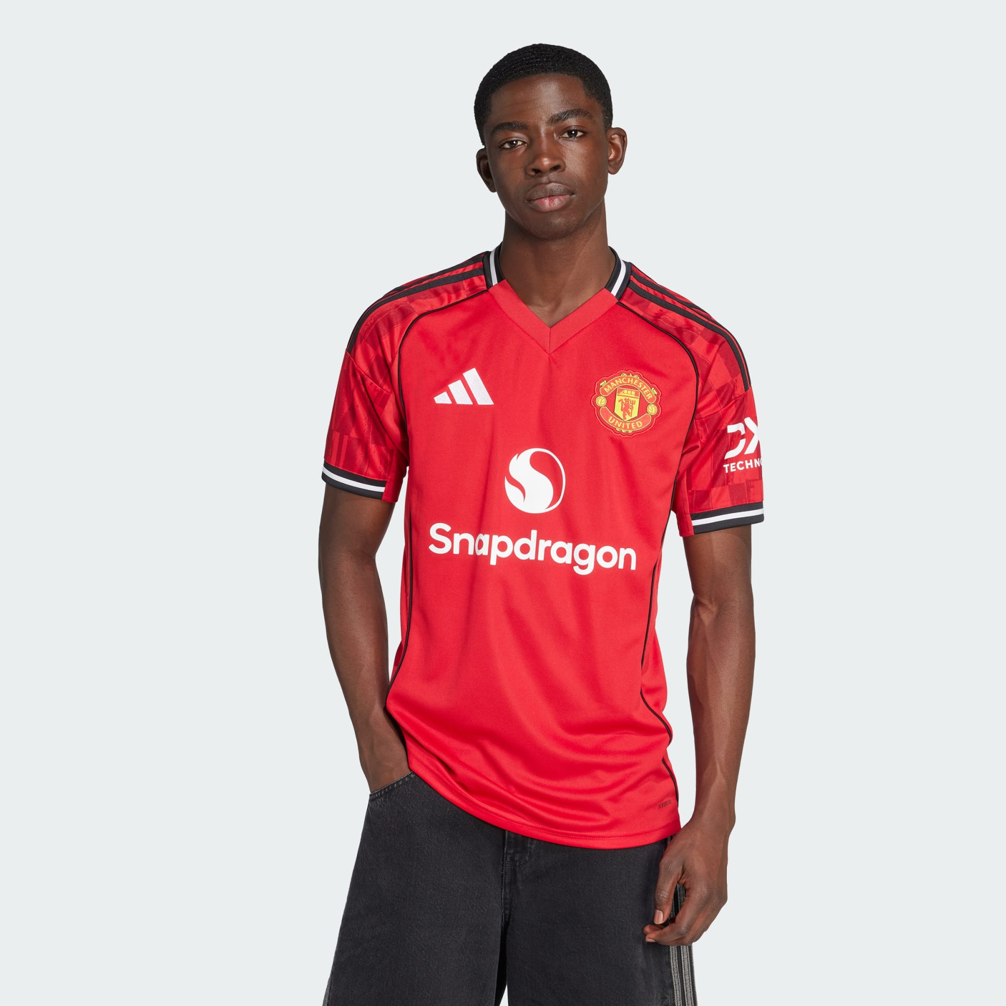 adidas Manchester United 25/26 Home Jersey - JI7428-ADIDAS by adidas | Available at Niky's Sports