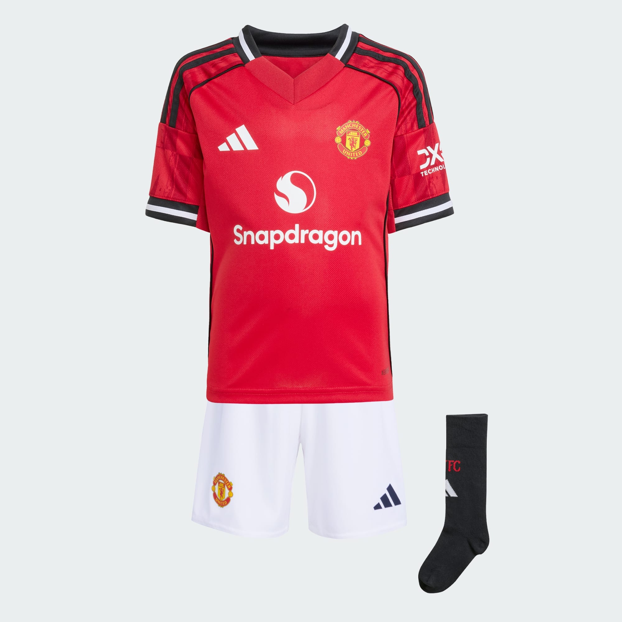adidas Manchester United 25/26 Home Mini Kit Kids - JP3019-ADIDAS by adidas | Available at Niky's Sports