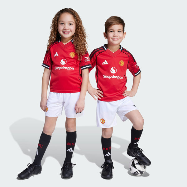 adidas Manchester United 25/26 Home Mini Kit Kids