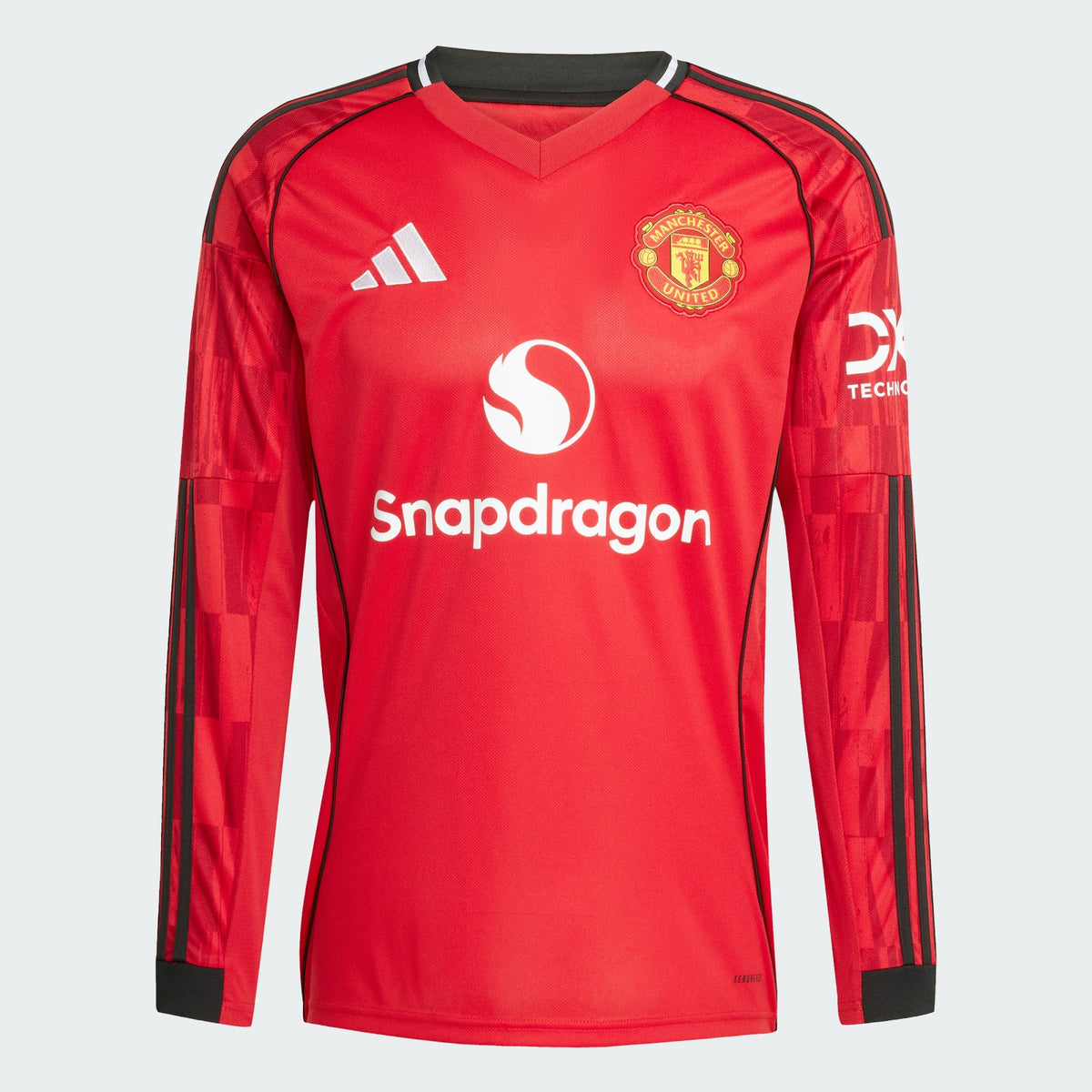 adidas Manchester United 25/26 Long Sleeve Home Jersey - JP3037-ADIDAS by adidas | Available at Niky's Sports