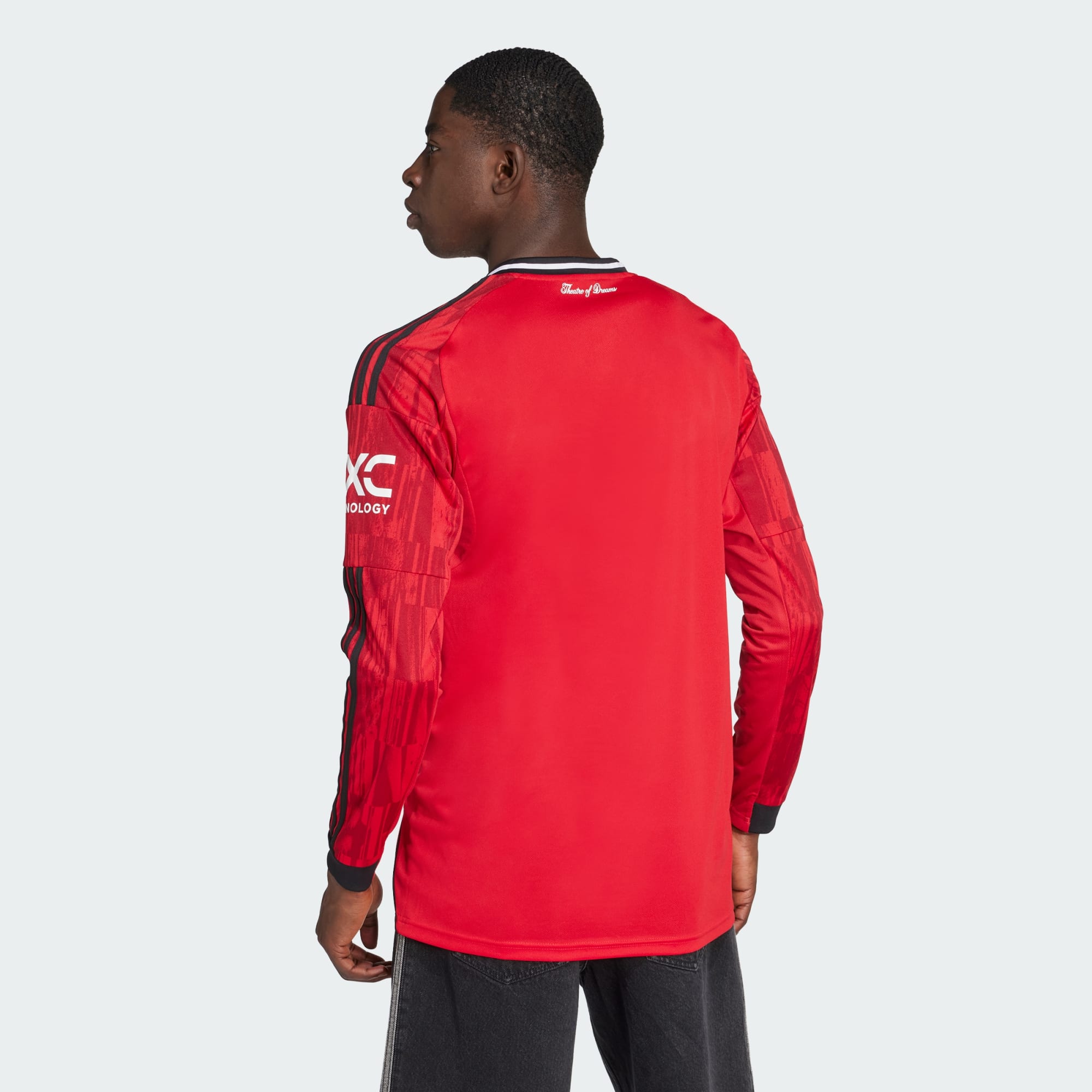 adidas Manchester United 25/26 Long Sleeve Home Jersey - JP3037-ADIDAS by adidas | Available at Niky's Sports