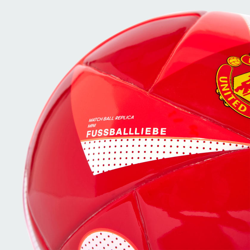 adidas MANCHESTER UNITED HOME MINI SOCCER BALL - IX4022-ADIDAS by adidas | Available at Niky's Sports