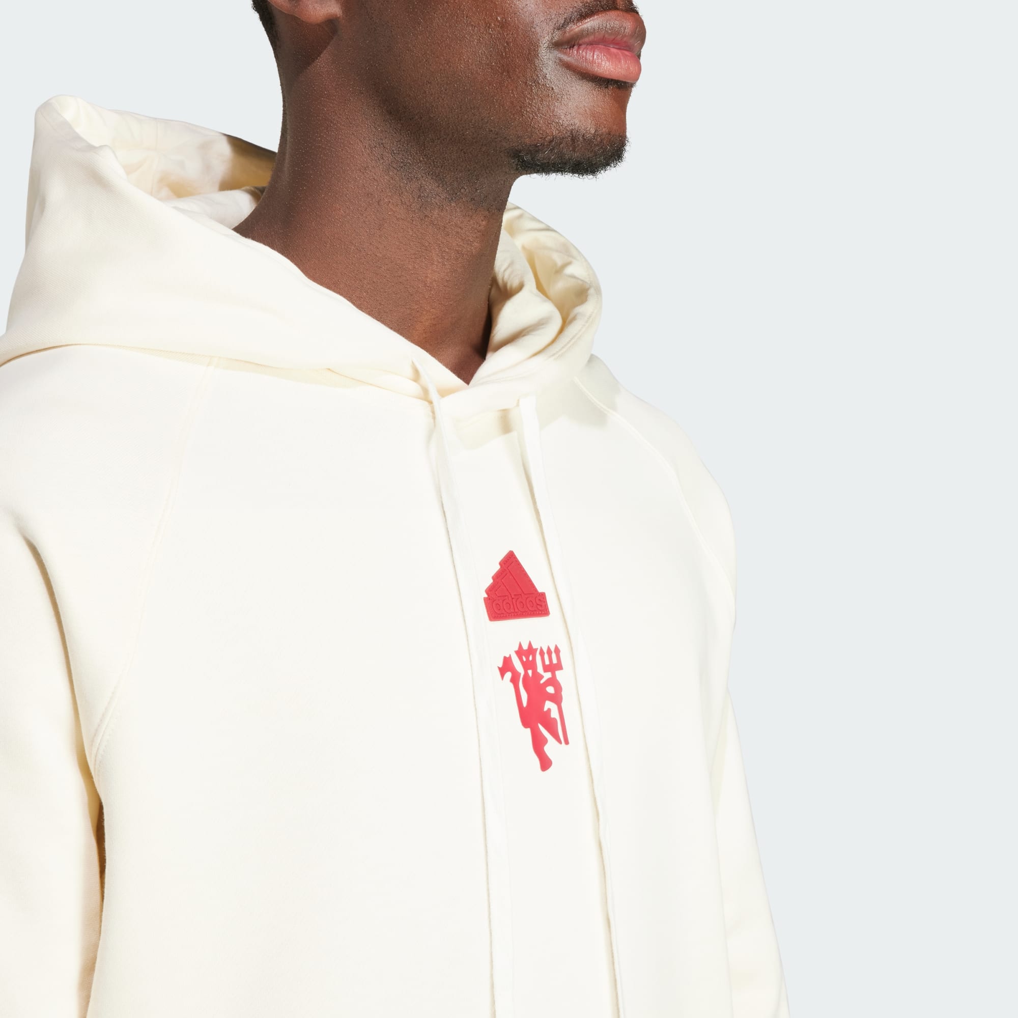 adidas Manchester United 23/24 Lifestyler Hoody Men's - IA8545-ADIDAS by adidas | Available at Niky's Sports