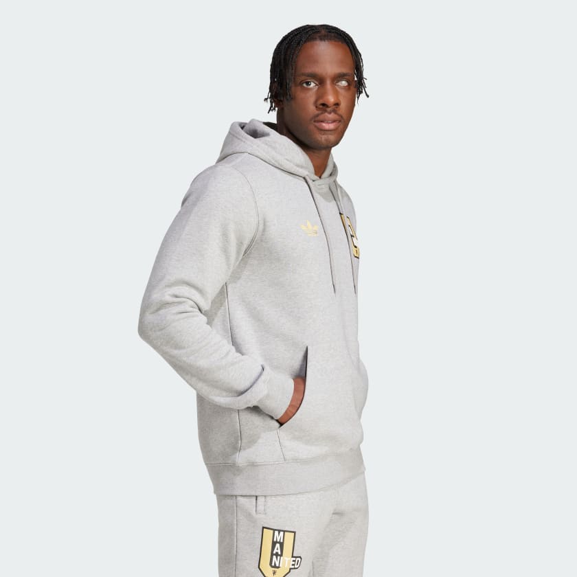 adidas Manchester United VRCT Hoodie - JF0368-ADIDAS by adidas | Available at Niky's Sports