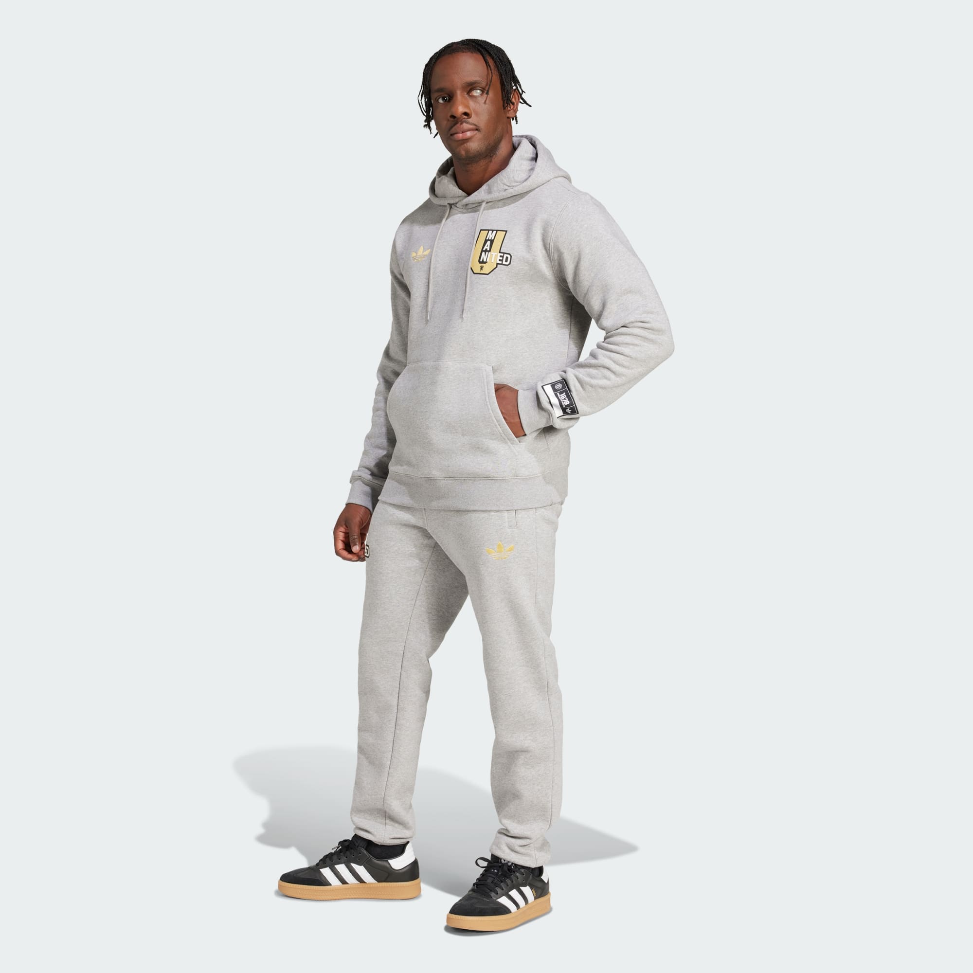 adidas Manchester United VRCT Hoodie - JF0368-ADIDAS by adidas | Available at Niky's Sports