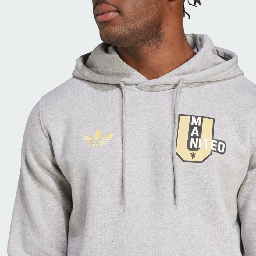 adidas Manchester United VRCT Hoodie - JF0368-ADIDAS by adidas | Available at Niky's Sports