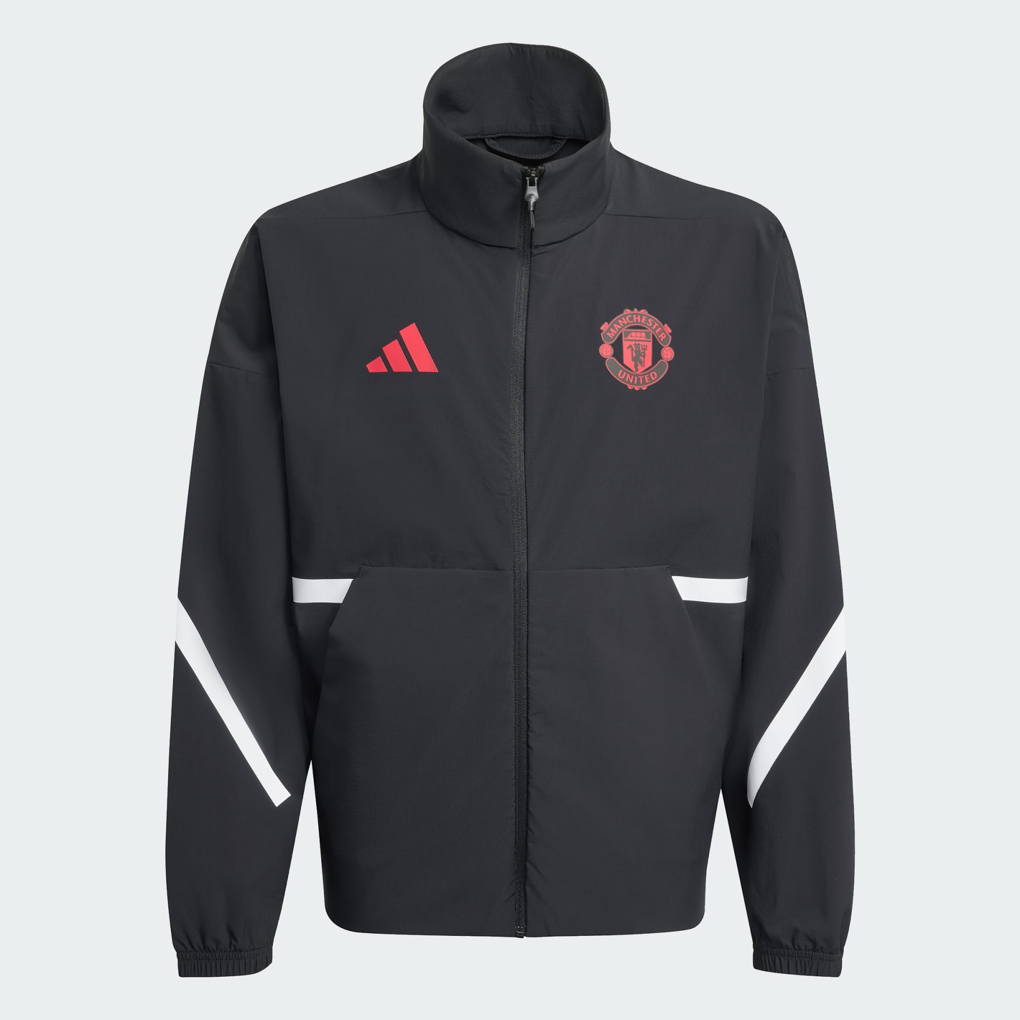 adidas Manchester United Z.N.E. Anthem Jacket Kids Price - JM5558-ADIDAS by Adidas | Available at Niky's Sports