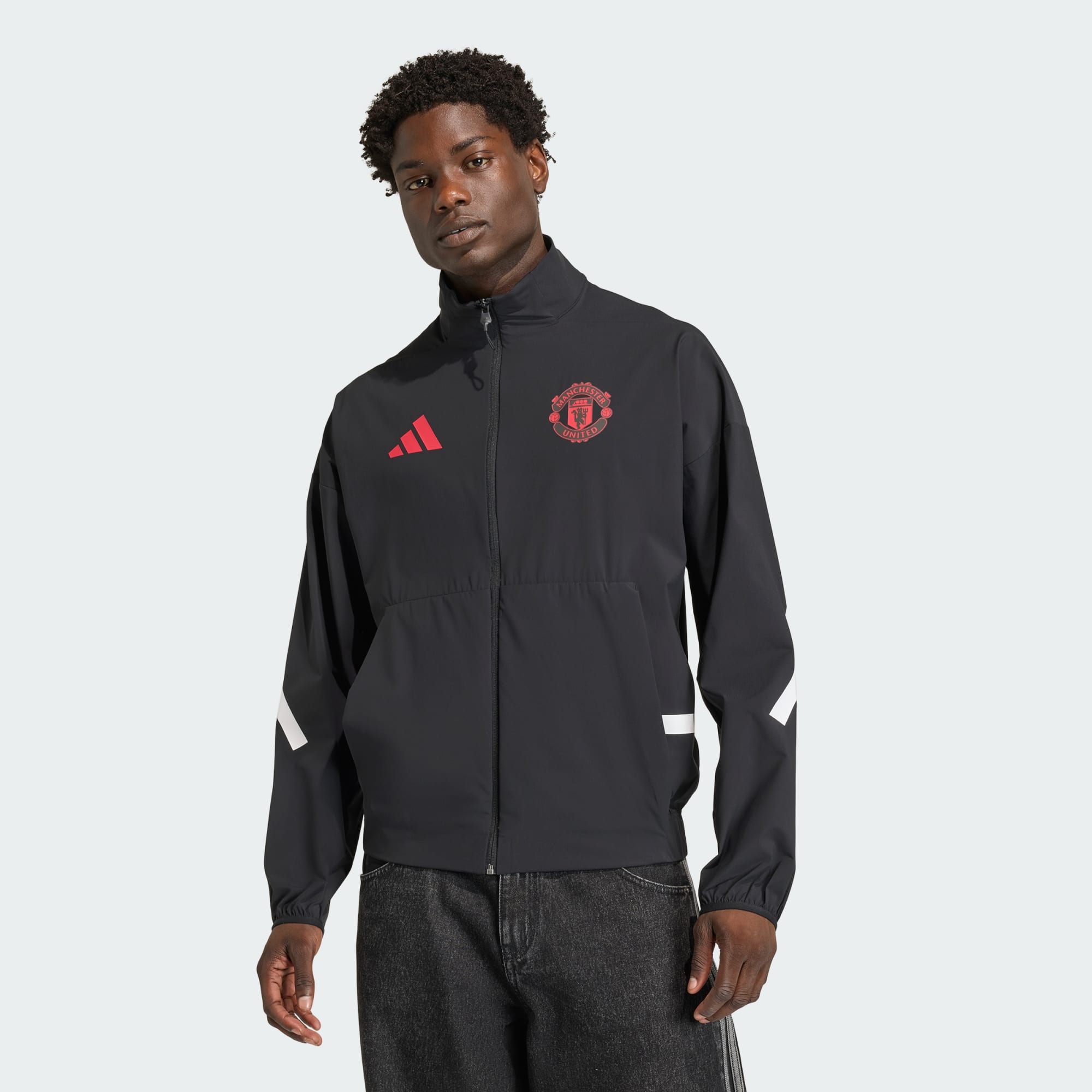 adidas Manchester United Z.N.E. Anthem Jacket N/A - JM5559-ADIDAS by adidas | Available at Niky's Sports