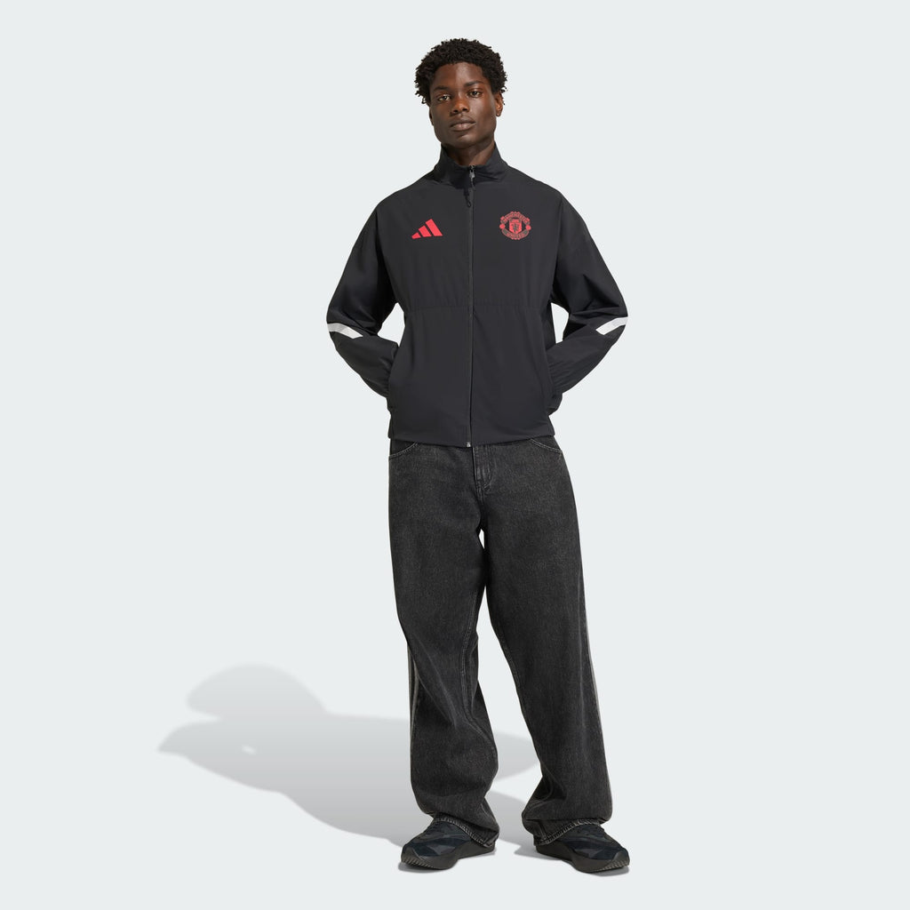 adidas Manchester United Z.N.E. Anthem Jacket N/A - JM5559-ADIDAS by adidas | Available at Niky's Sports