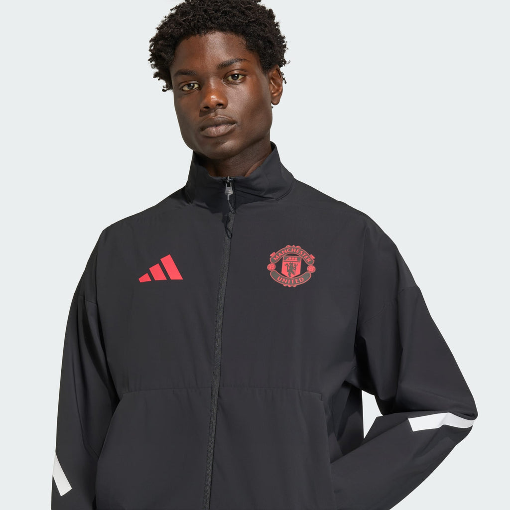 adidas Manchester United Z.N.E. Anthem Jacket N/A - JM5559-ADIDAS by adidas | Available at Niky's Sports