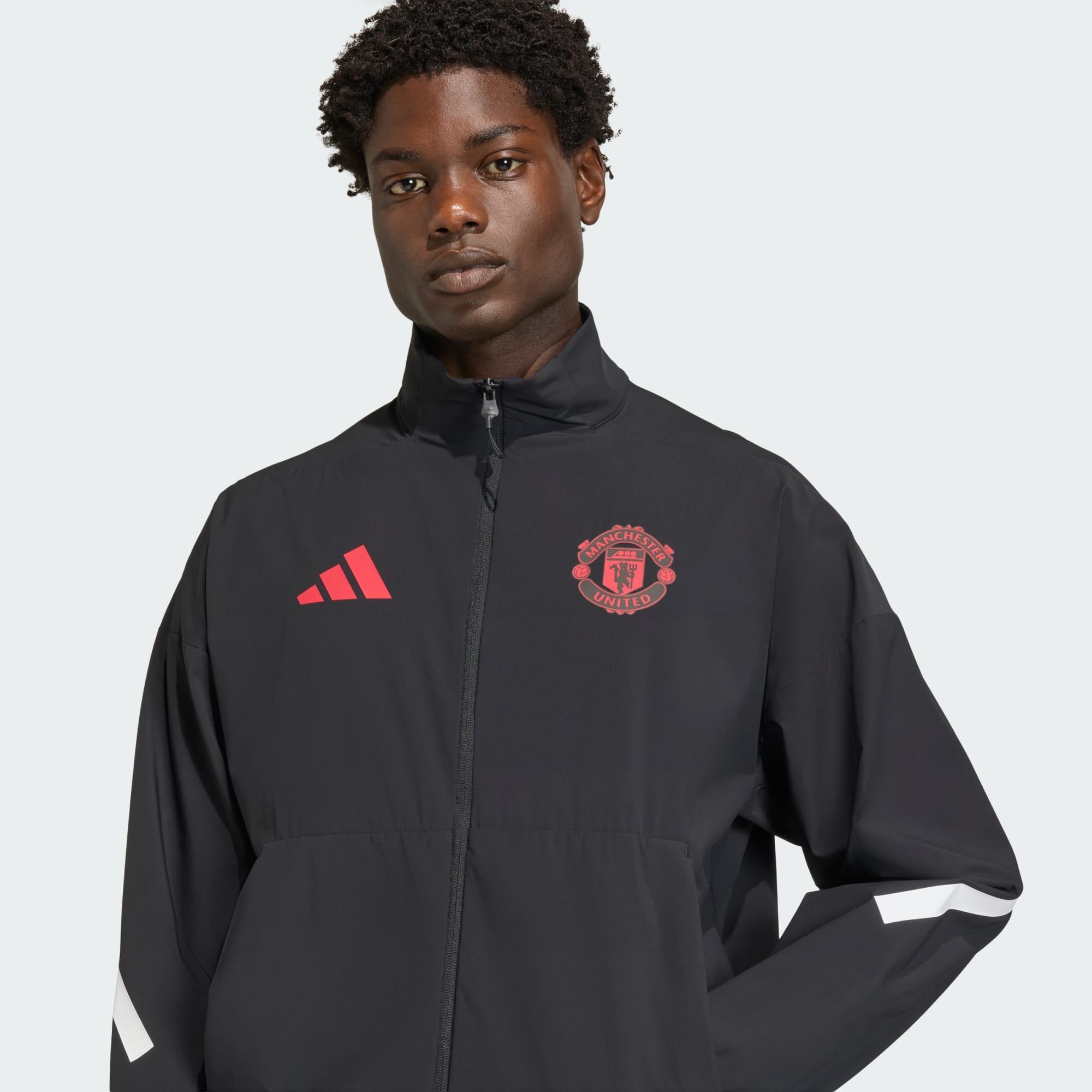 adidas Manchester United Z.N.E. Anthem Jacket N/A - JM5559-ADIDAS by adidas | Available at Niky's Sports