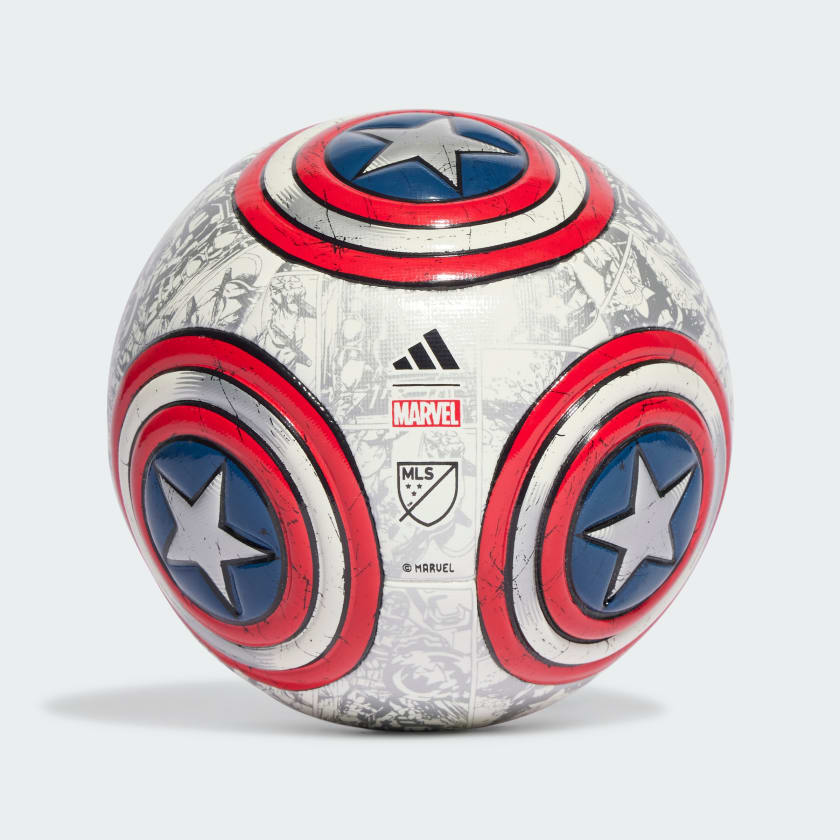 adidas MARVEL MLS CAPTAIN AMERICA MINI BALL - Niky's Sports