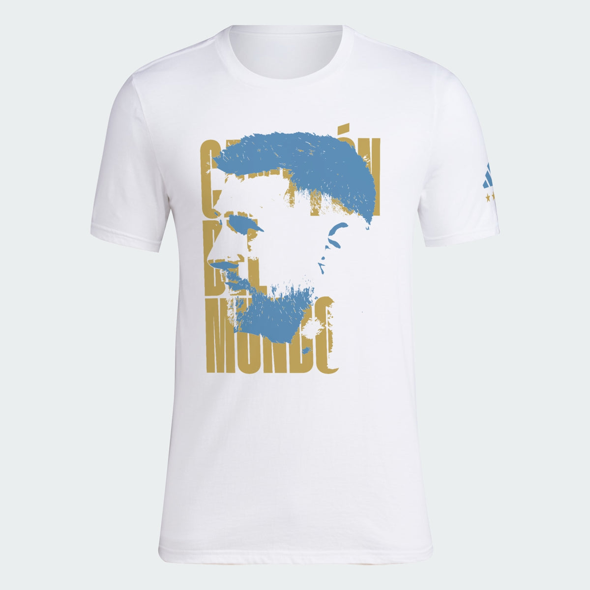 adidas Messi Campeon Del Mundo Tee - IT2433-ADIDAS by adidas | Available at Niky&#39;s Sports