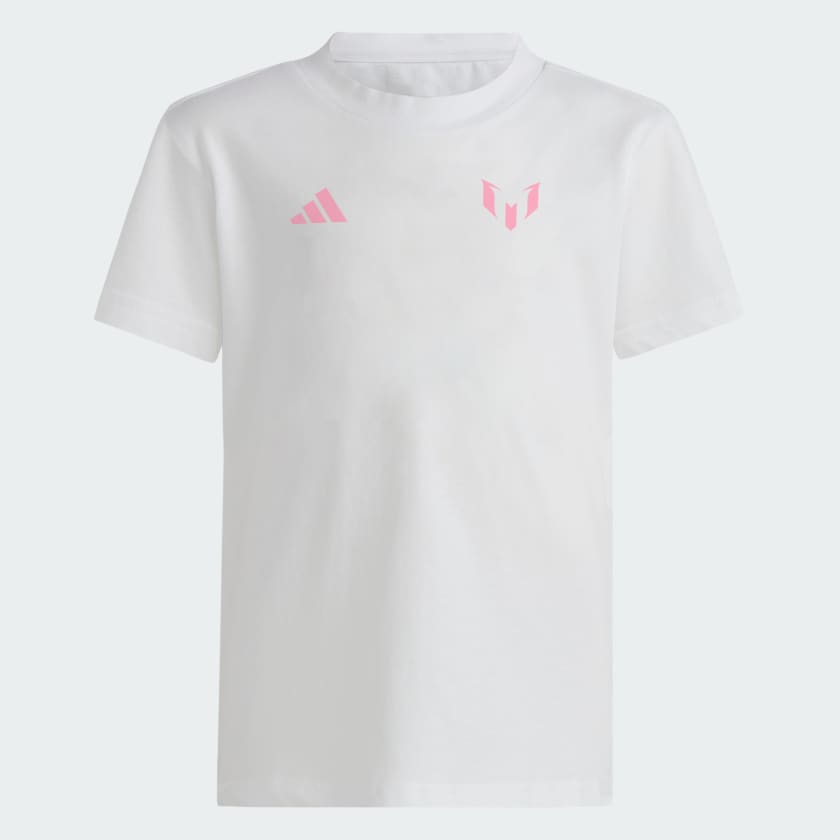 adidas Messi Name and Number Kids Fresh Tee - JF4295-ADIDAS by adidas | Available at Niky's Sports