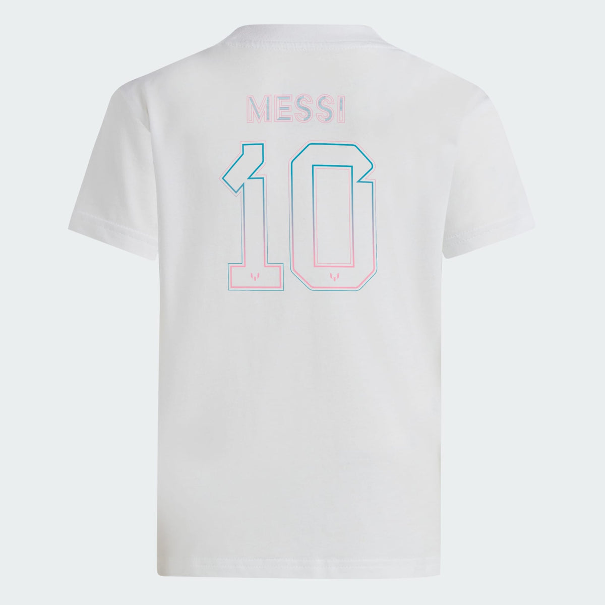 adidas Messi Name and Number Kids Fresh Tee - JF4295-ADIDAS by adidas | Available at Niky's Sports