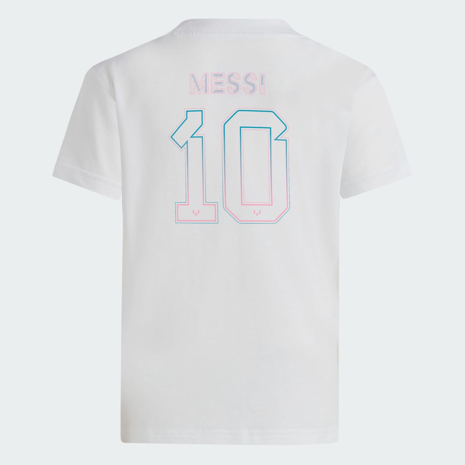 adidas Messi Name and Number Kids Fresh Tee - JF4295-ADIDAS by adidas | Available at Niky's Sports