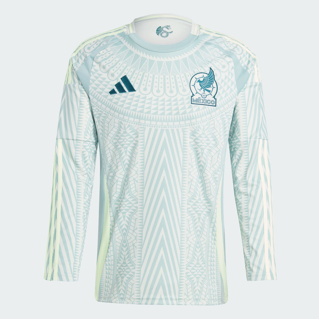 adidas MEXICO 24 LONG SLEEVE AWAY JERSEY - IP6387-ADIDAS by adidas | Available at Niky's Sports