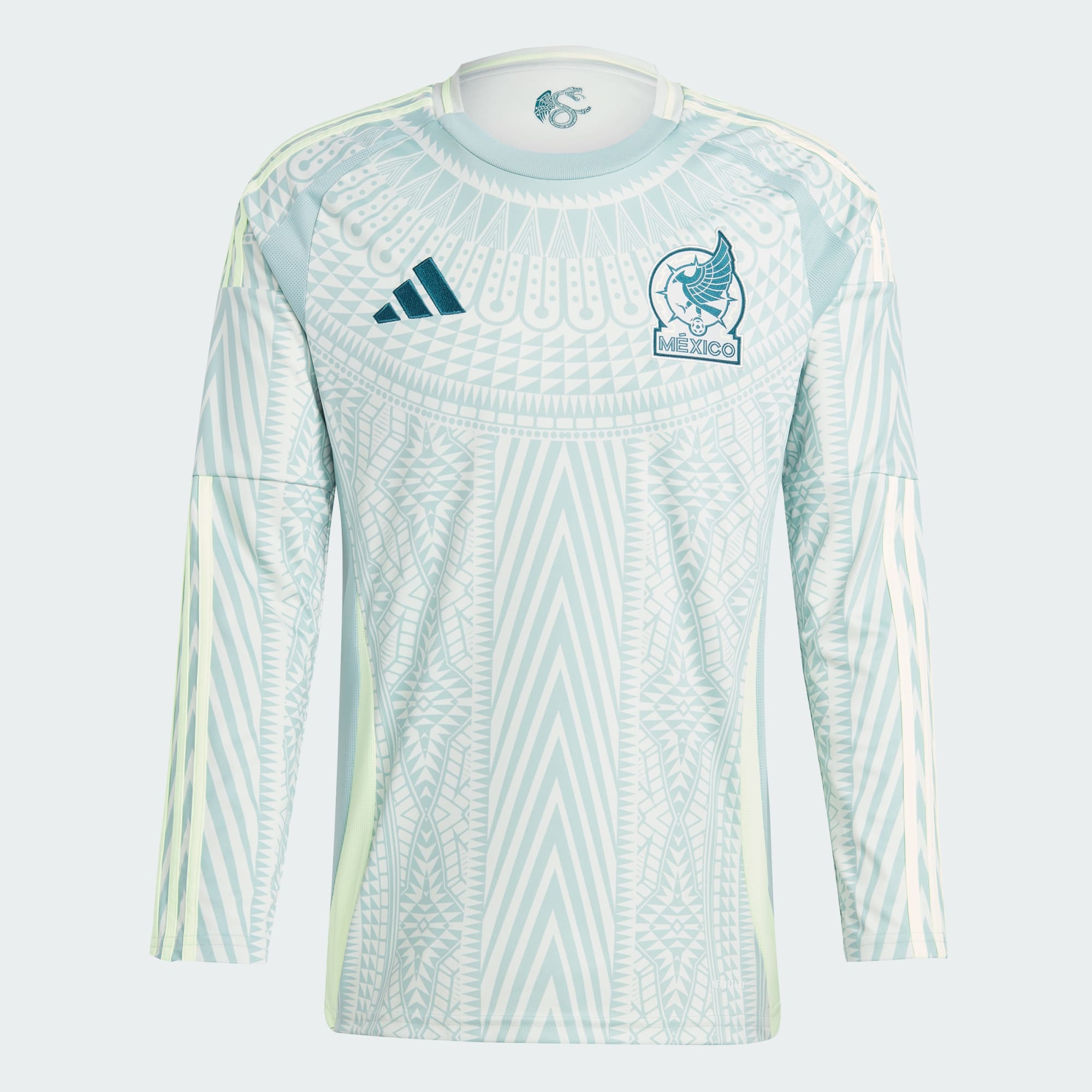 adidas MEXICO 24 LONG SLEEVE AWAY JERSEY - IP6387-ADIDAS by adidas | Available at Niky's Sports