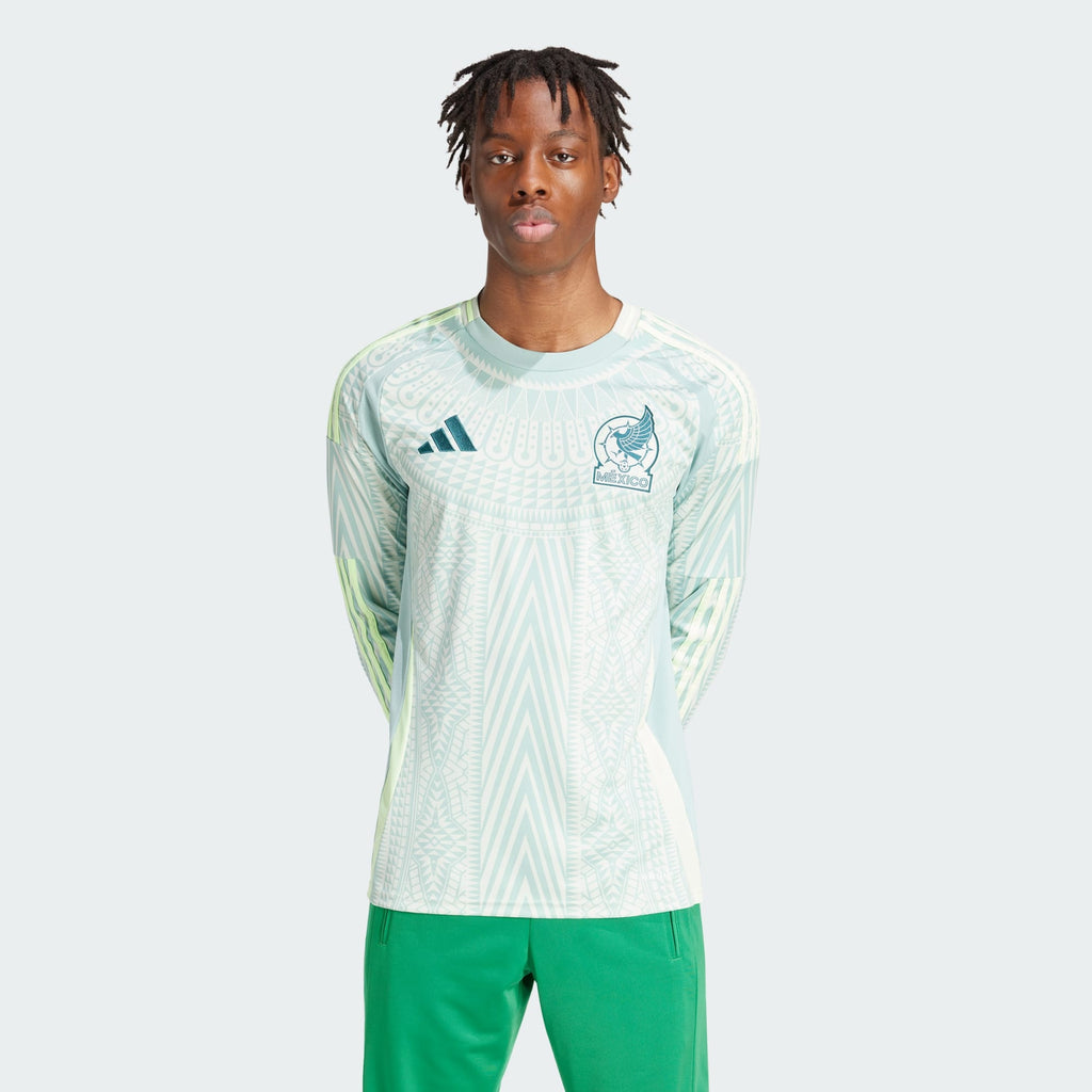 adidas MEXICO 24 LONG SLEEVE AWAY JERSEY - IP6387-ADIDAS by adidas | Available at Niky's Sports