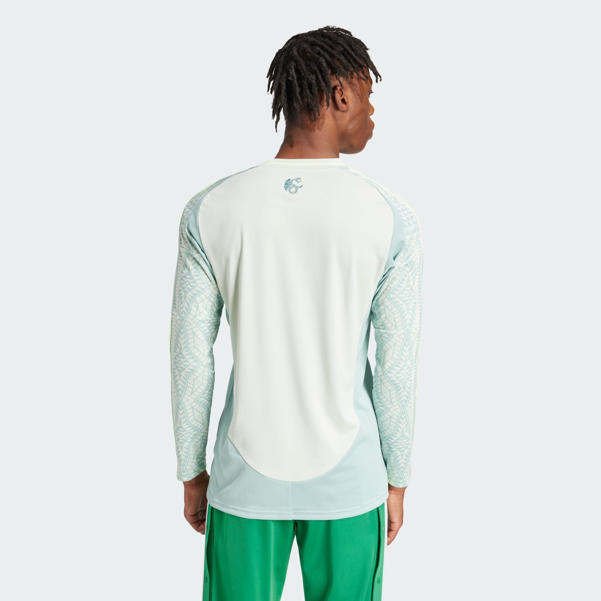 adidas MEXICO 24 LONG SLEEVE AWAY JERSEY - IP6387-ADIDAS by adidas | Available at Niky's Sports