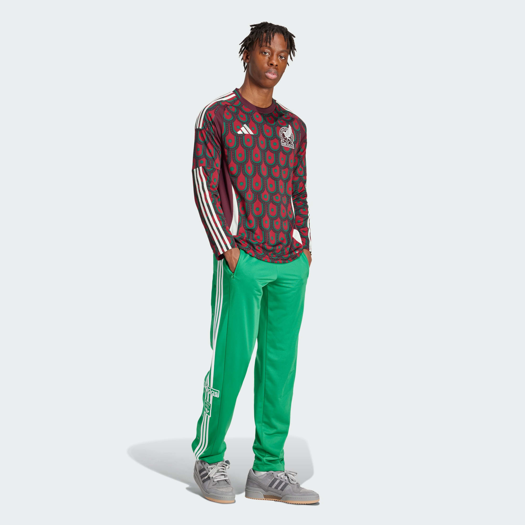 adidas MEXICO 24 LONG SLEEVE HOME JERSEY