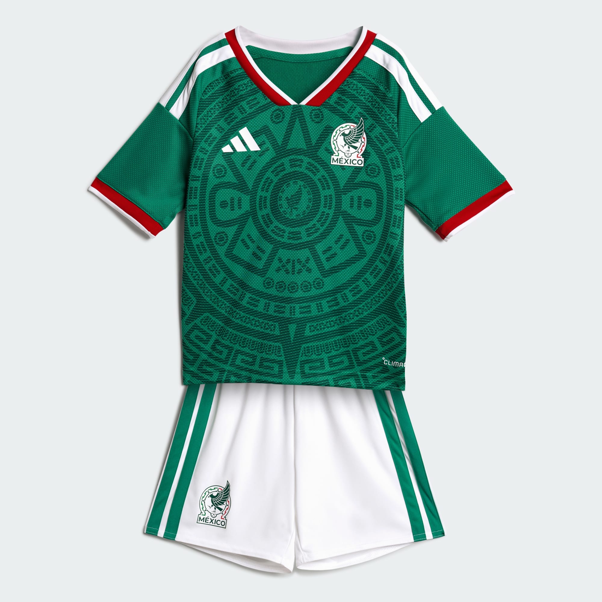 adidas Mexico 26 Home Mini Kit Kids - KA6069-ADIDAS by adidas | Available at Niky's Sports
